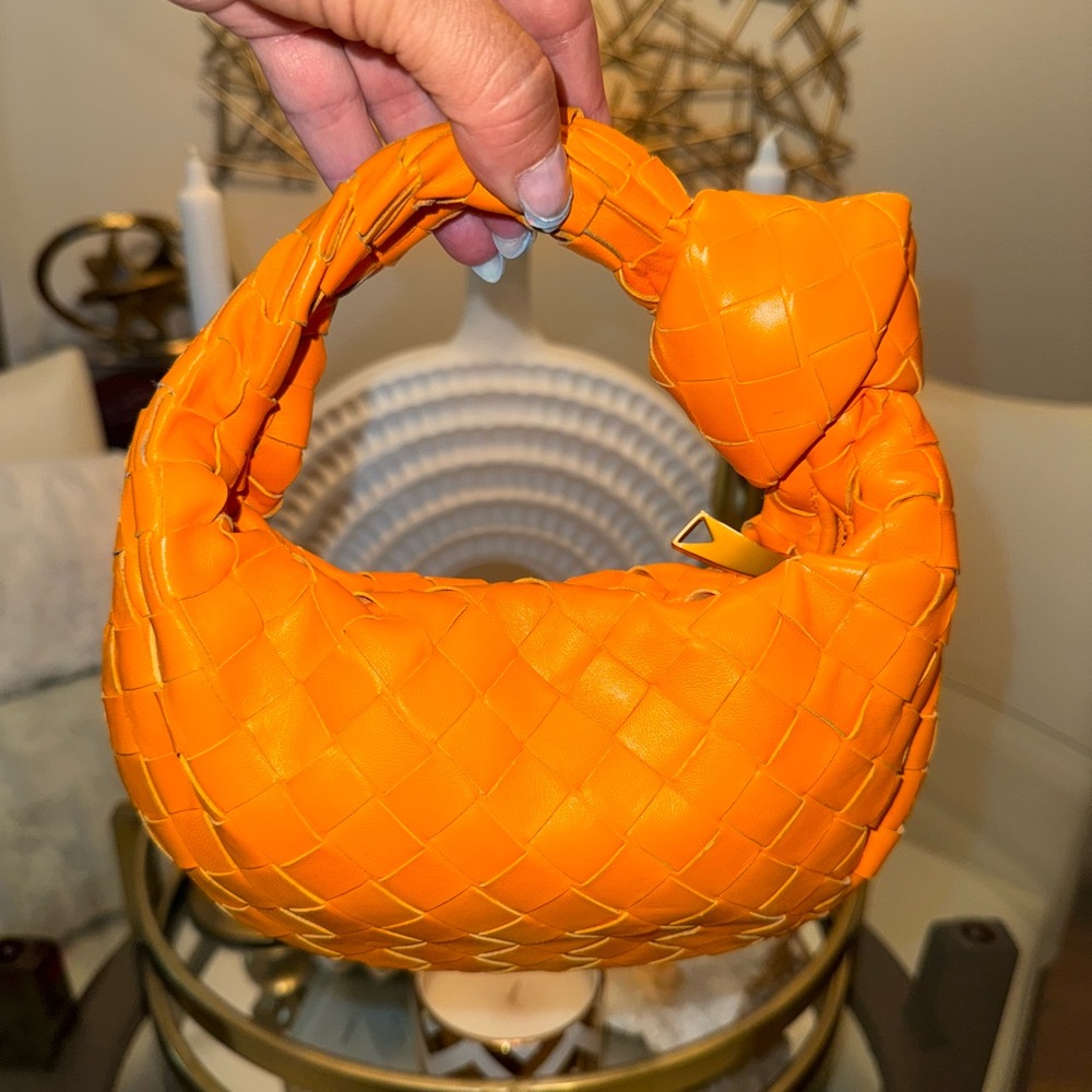 Bottega Veneta Leather Mini Jodie